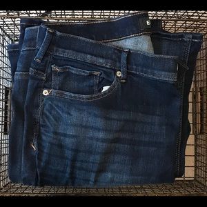 Express Bell Flare High Rise Jeans size 16 Long